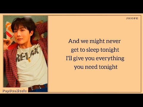 JHOPE - Sweet Dreams (Feat. Miguel) Lyrics | PopDuoMusic