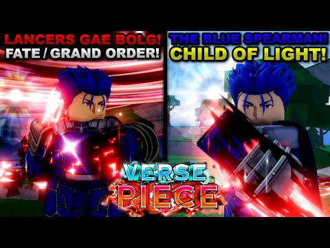 Becoming Lancer (Fate Grand Order's Gae Bolg) In Roblox Verse Piece... Here's What Happened!