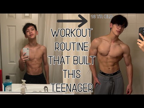 My Workout Routine To Get Buff As A Teenager (HIGHLY REQUESTED!!)