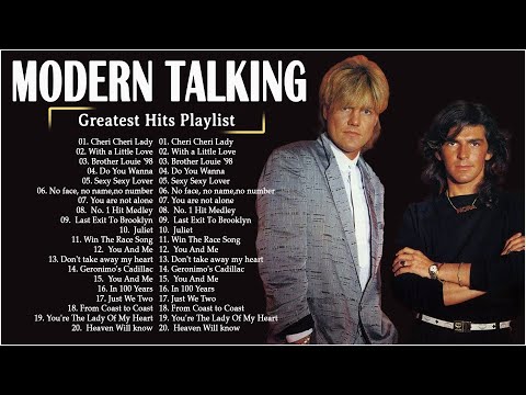 Modern Talking New Playlist 2023 - Modern Talking Greatest Hits Full ALbum