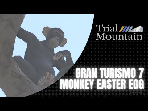 GT3 to GRAN TURISMO 7: Trial Mountain Monkey Easter Egg