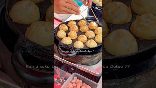 Takoyaki Labubu sosis atau bakso #subscribe #jajanan #labubu #badut #shorts #trending