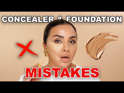 Concealer And Foundation MISTAKES To AVOID