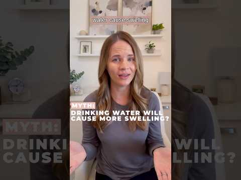 Can Drinking Water Cause Leg Swelling?