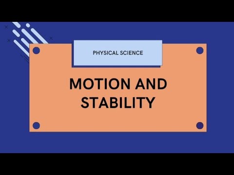 Motion and Stability|Physics short Lecture|Science Educational video|Easy way to learn|GK