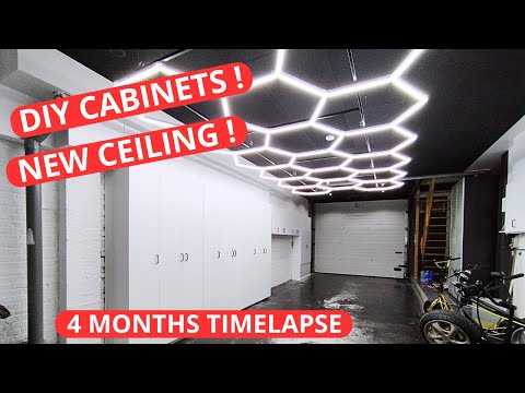 Building cabinets for my garage and putting in a new ceiling!