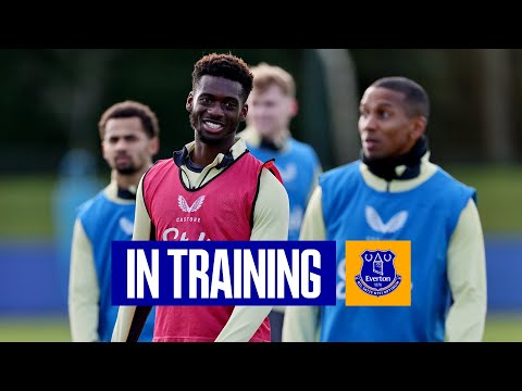 EVERTON IN TRAINING 💪  | Toffees prepare for Leicester!