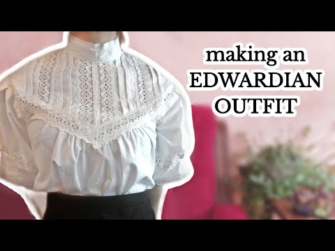 Edwardian Lace Blouse & Walking Skirt | TITANIC Flying Dress Pt. 2