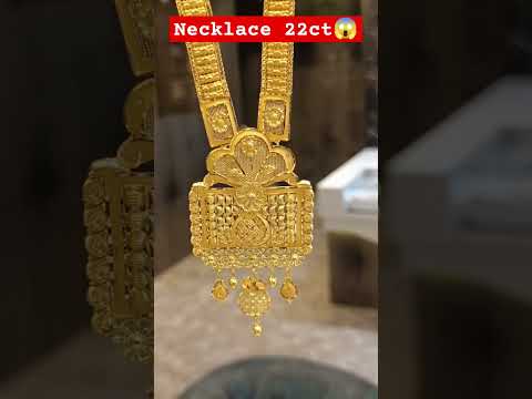 necklace 22ct😱❤️😱#necklace #youtubeshorts #gold #goldjewellerydesigns #viralvideo #jewellery