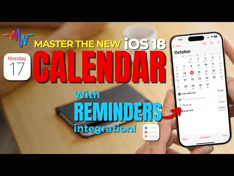 📅 iOS 18 Calendar Tips   Organize Like a Pro