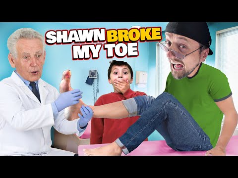 Shawn Broke My Toe! (FV Family *clickbaityish*)