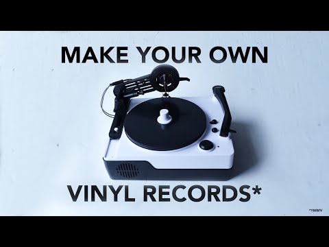 Make your own vinyl records at home | Teenage Engineering PO-80 & Gakken Record Maker