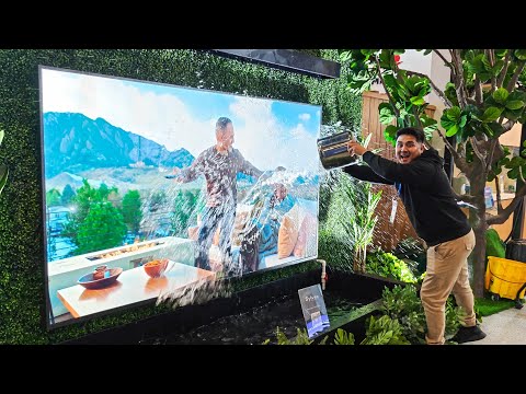 Sylvox 110" Cinema Pro 4K Outdoor TV And 4K 120HZ Gaming Outdoor TV FIRST LOOK!