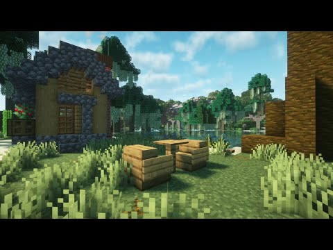 🌿 Cozy Lakeside Cabin | Minecraft Music & Ambience