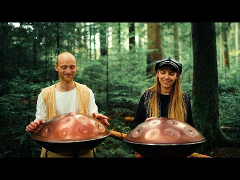 Two Souls | 1 hour handpan music | Malte Marten & Changeofcolours