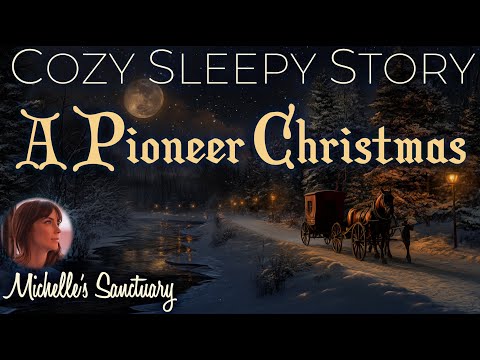 Cozy Sleepy Story ✨ A PIONEER CHRISTMAS 🎄 Calm Bedtime Story for Grown-Ups (fire sounds)