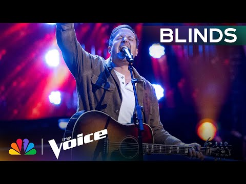 Robert Hunter's Passionate Cover of "'Til You Can't" Inspires His Daughter | Voice Blind Auditions