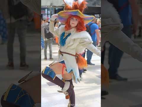 Aurora cosplay League of legends Japan Expo #shorts