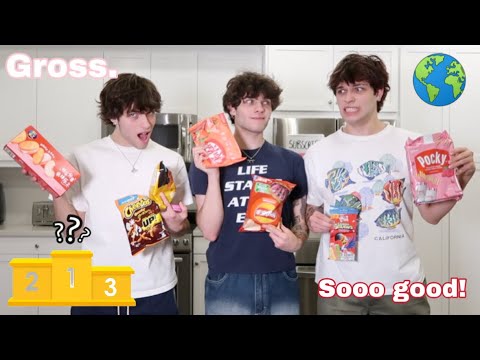 Rating snacks from around the world!