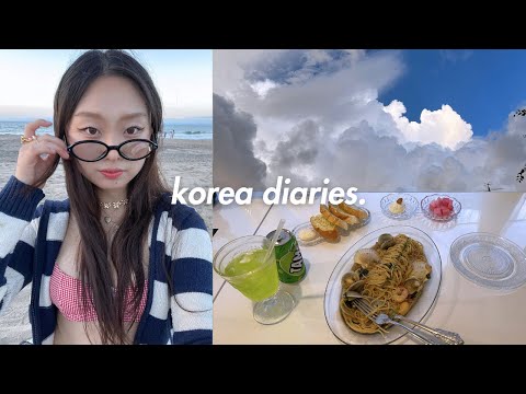 seoul searching in korea ☁️ | solo traveling, exploring seongsu, cute cafes, & kpop stores.