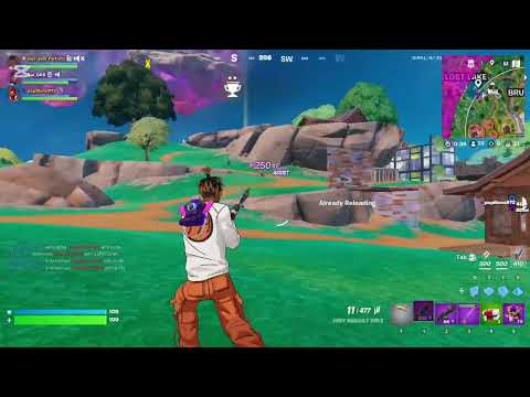 Victory in Squad Fortnite Game CHAPTER 6