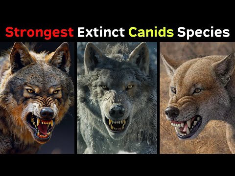 10 Most Powerful Extinct Canid Species