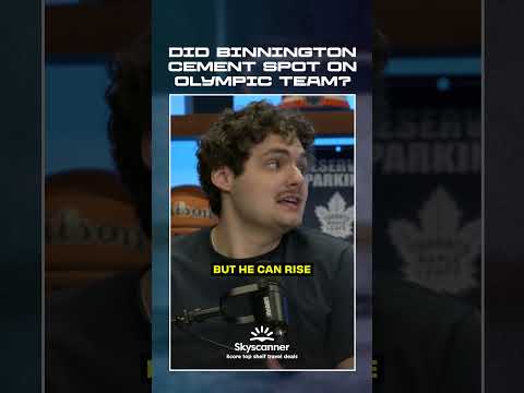 Will Binnington be Canada's Starter at the Olympics? #shorts #teamcanada  #olympichockey