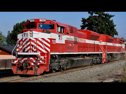 Tacoma Rail Hill Job Freight Train - Following A Freight Train Ep. 3