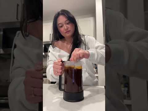 weekly restock of thai tea mix for the week 🧡🫖 #thaitearecipe #frenchpress #restock #asmr