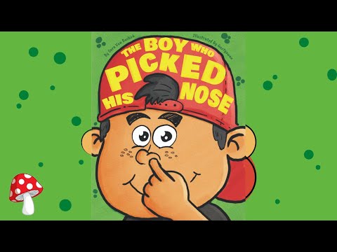 🦠The Boy Who Picked His Nose 👃Van Buskirk (Read Aloud books for children) | Storytime Miss Jill