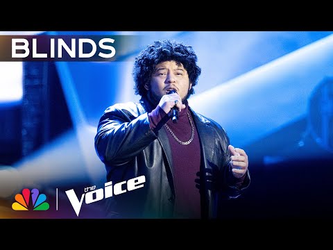 Barry Jean Fontenot Wows Coach Bublé with "I Wish It Would Rain" | The Voice Blind Auditions | NBC