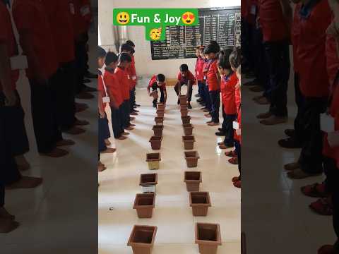 मनोरंजक खेळ🥳new activity#uniqueideas #school #creativeteaching #class #uniqueideas #dance#education