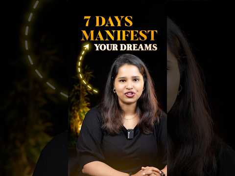 7-Day Manifestation Challenge - The Last Day's Technique Is Mind-Blowing! #manifestation #challenge