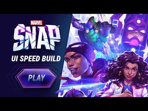 Figma Game UI - MARVEL SNAP Game User Interface