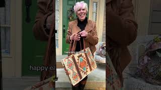 She loves her new wrangler tote bagperfect style for mom! #wrangler