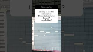 How to make Bassline (Song - Bikaau) #musicproduction #sounddesign