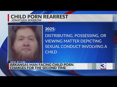 $1M bond for man arrested again on child porn charge