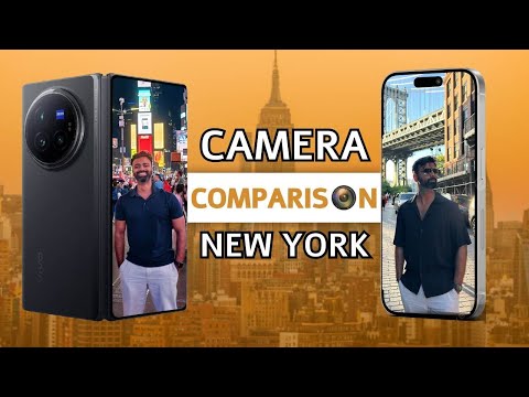 iPhone 15 Pro Max vs Vivo X Fold 3 Pro: Camera Comparison in New York City