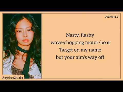 JENNIE - with the IE (way up) Lyrics | PopDuoMusic