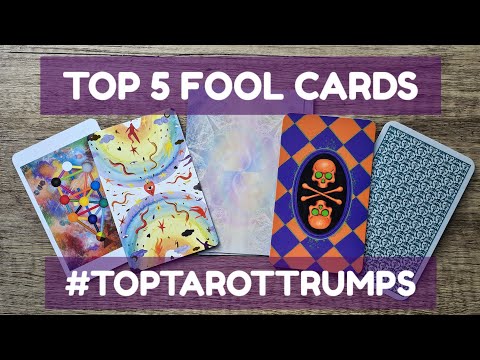 MY TOP 5 FOOL CARDS #TopTarotTrumps VR to @musingsbymascha THE FOOL (0/21)