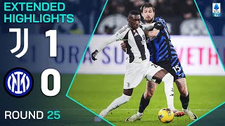 JUVENTUS-INTER 1-0 | EXTENDED HIGHLIGHTS | SERIE A 2024/25