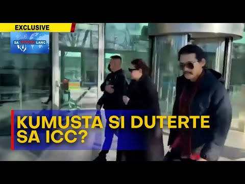 Atty. Dino De Leon: May sariling kwarto at espesyal na pagkain si Duterte sa ICC | Sa Totoo Lang