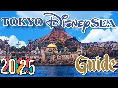 Tokyo DisneySea RIDES & ATTRACTIONS - 2025 - Tokyo Disney Resort, JAPAN