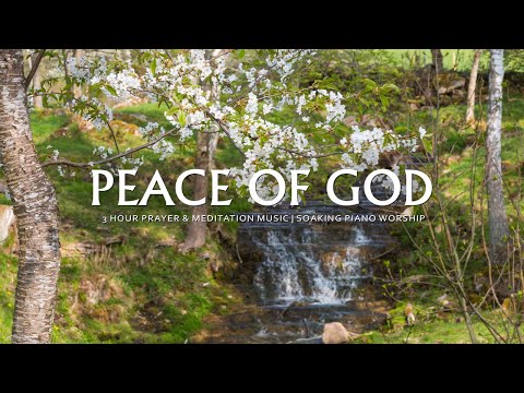 Peace of God: 3 Hour of Worship Piano With Bible Verses for Prayer & Meditation | Christian Piano