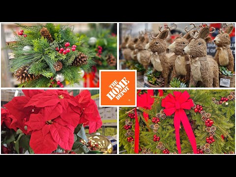 HOME DEPOT New Arrivals November! Holiday Pots, Christmas Decor, Black Friday 2024