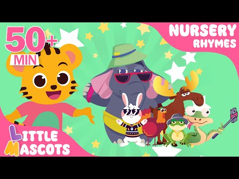 ✨Funky Animals + Five Little Ducks + more Little Mascots Nursery Rhymes & Kids Songs