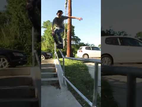 Andrew Broom topsoul to roll to backslide #rollerblading # #inlineskating #skating