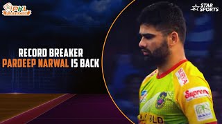 Watch Record Breaker Pardeep Narwal's Top 20 PKL raid|Total KBD Countdown Special| #ProKabaddiOnStar