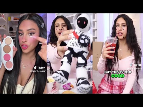 3 Hour Of HoneyBobaBear Tik Tok Videos l HoneyBobaBear That Girl Tik Tok Compilation 2025