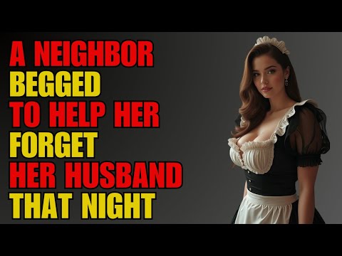 My neighbor couldn't stand it, so I helped him. Night story